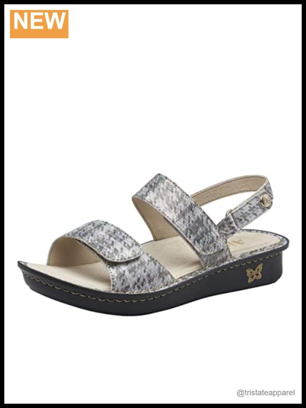 Leather Wedge Sandals with Arch Support and Ankle Strap